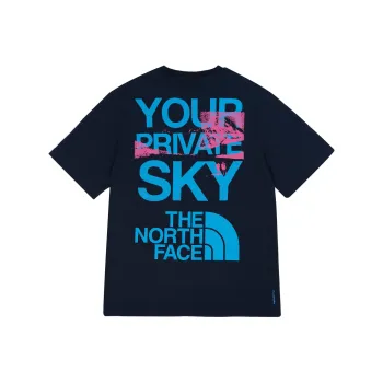 THE NORTH FACE SS Natural Trip T Shirts Unisex Marine Blue