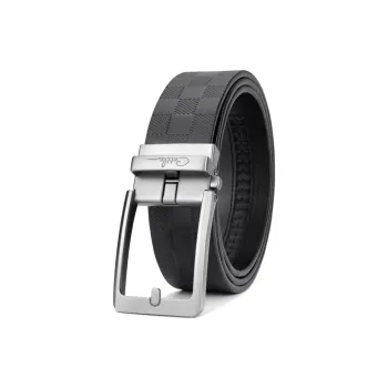 Cows Reign Top Grain Cow Leather Belts Men's 3.4CM