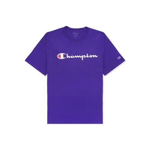 Champion T Shirt US Version Unisex Purple