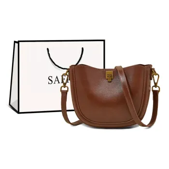 Safiya Cow Leather Underarm Crossbody Bag, Shoulder Bag Regular Women's Multicolor