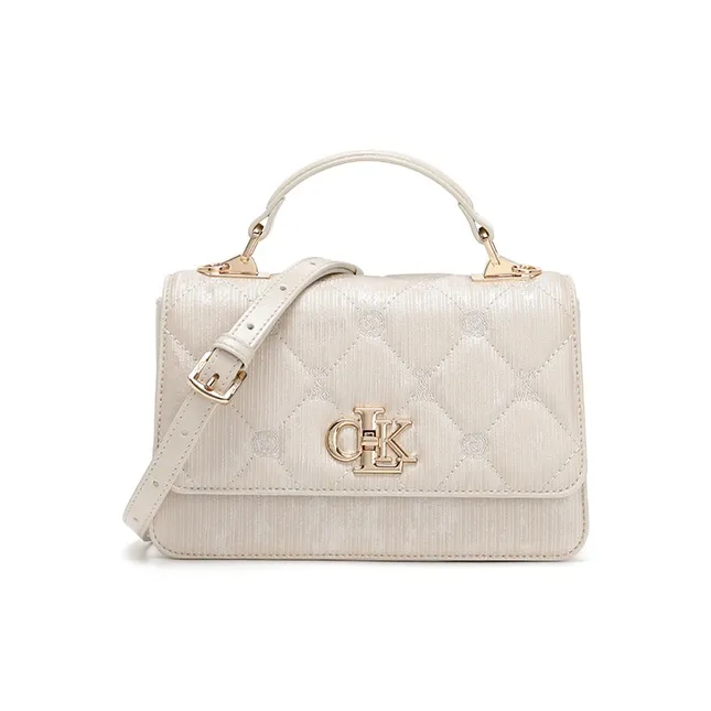BETTINA VIVIAN PU Crossbody Handbags Regular Women's Beige Apricot-1