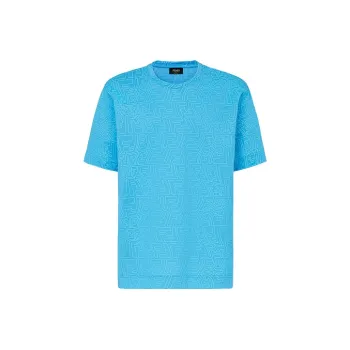 FENDI FW21 T Shirt Men's Light Blue