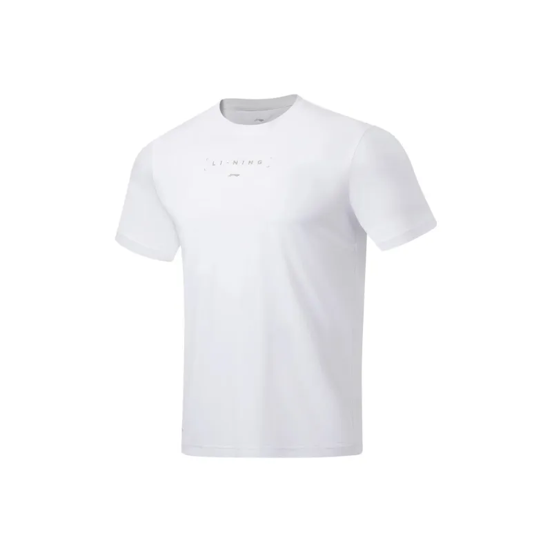LiNing Fitness Series T Shirt Men's White-0