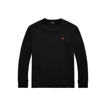 Polo Ralph Lauren Long Sleeve Jersey Knit Crewneck T Shirt