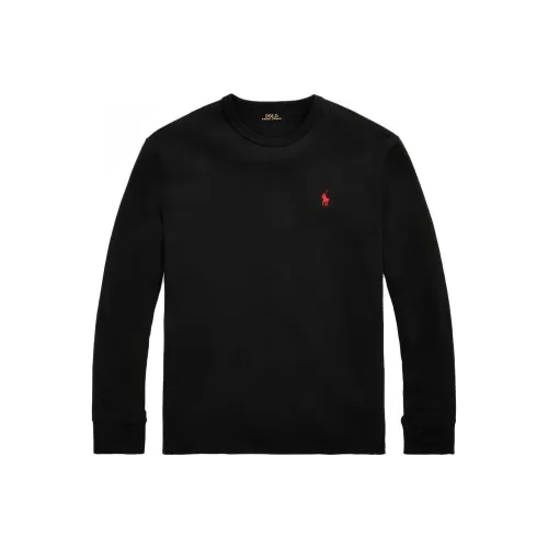 Polo Ralph Lauren Long Sleeve Jersey Knit Crewneck T Shirt