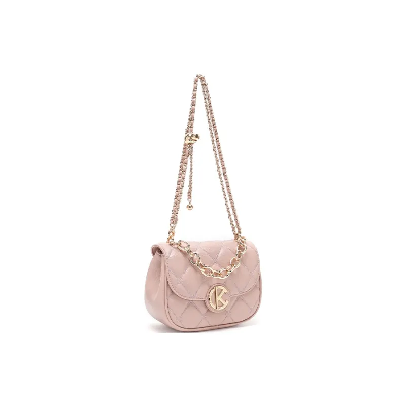 BETTINA VIVIAN PU Shoulder Bag Women's Pink-3