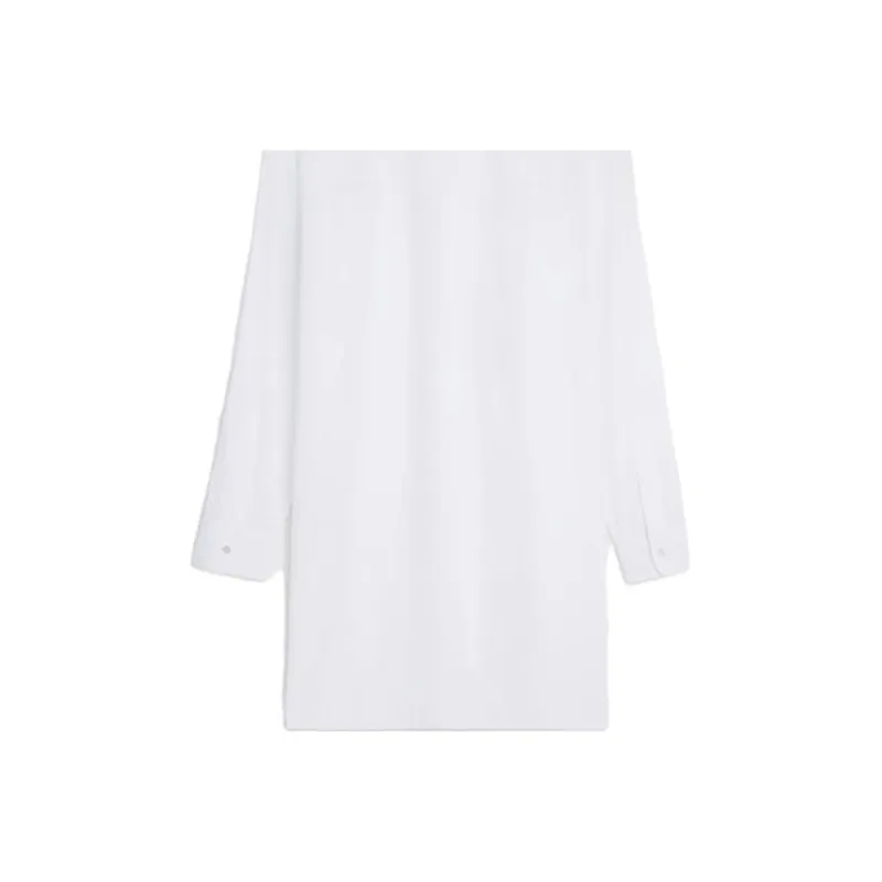 CELINE Long Sleeved Dresses Women's White-2