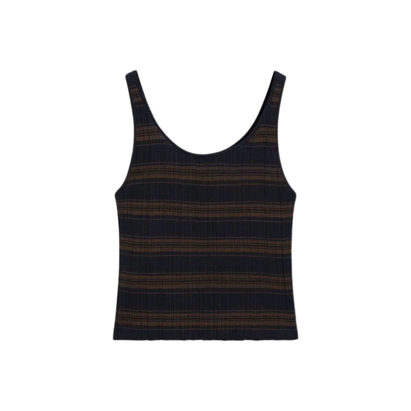 Massimo Dutti Tank Tops Women's Sea Blue-1
