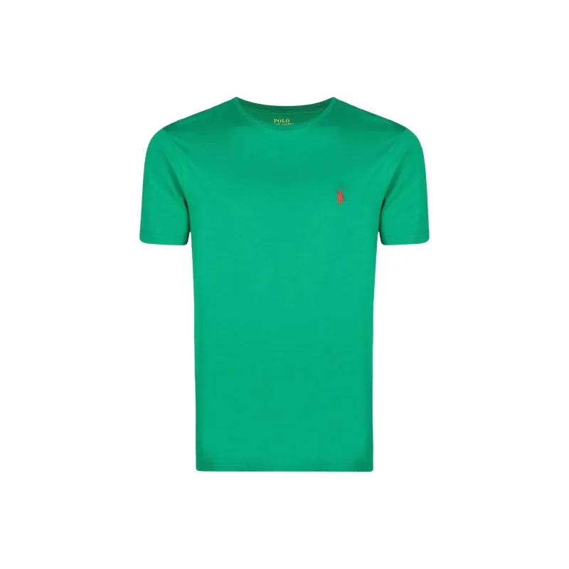 Polo Ralph Lauren Logo Embroidered Crewneck T Shirt-0