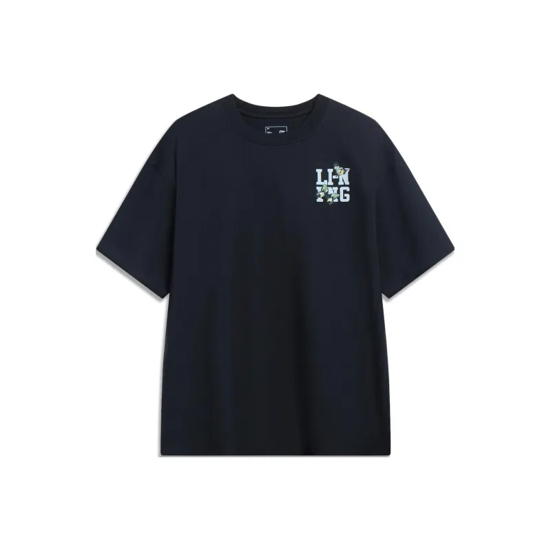 LiNing Chinese Culture Series T Shirt Men's Black-0