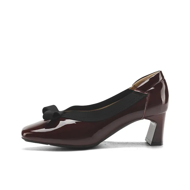 FIVE PLUS High Heels Women's Black, Red-6