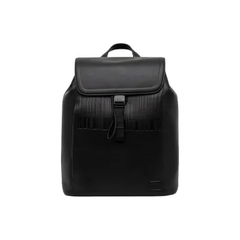 Paul Smith Cow Leather Backpack Men's Black