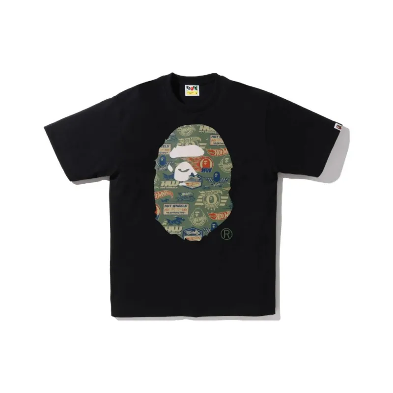 Bape X Hot Wheels Ape Head Tee-0