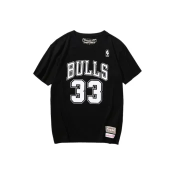 Mitchell & Ness T Shirt Unisex Black