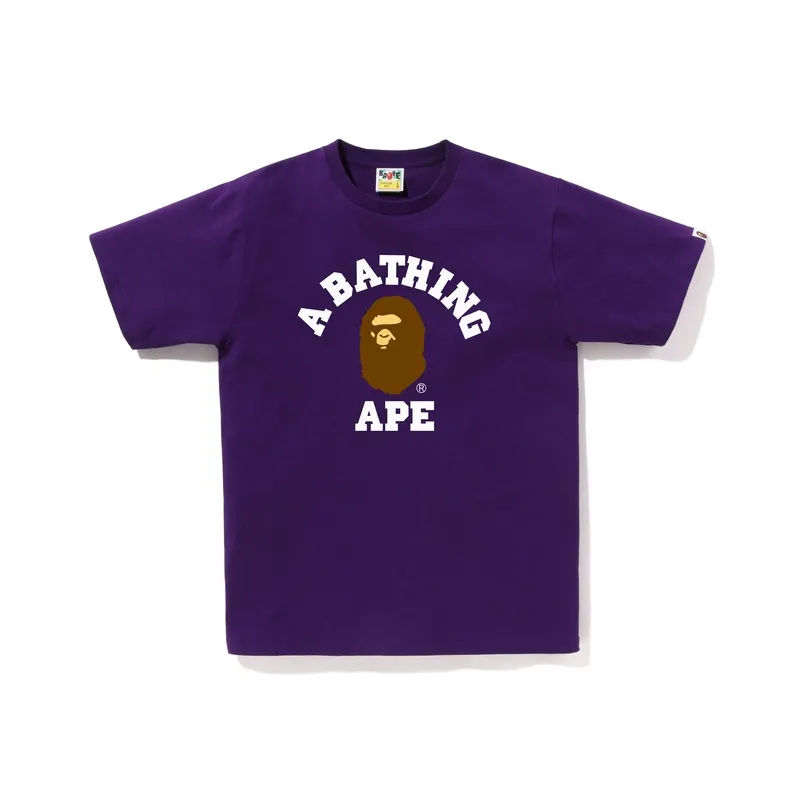 A BATHING APE College Tee FW21-3