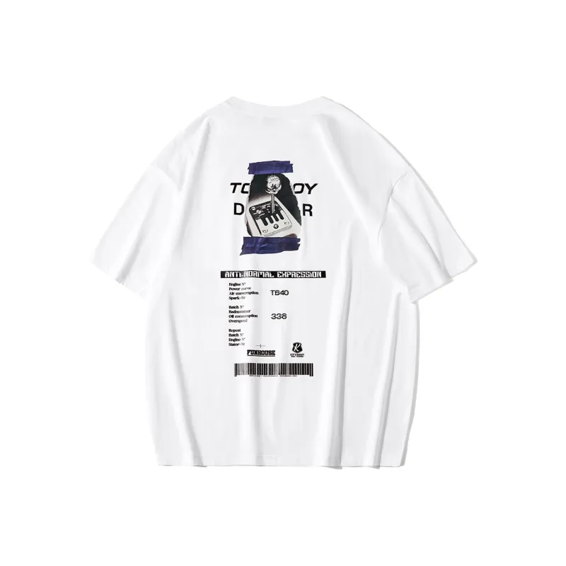 EPTISON Straight T Shirt Unisex-3