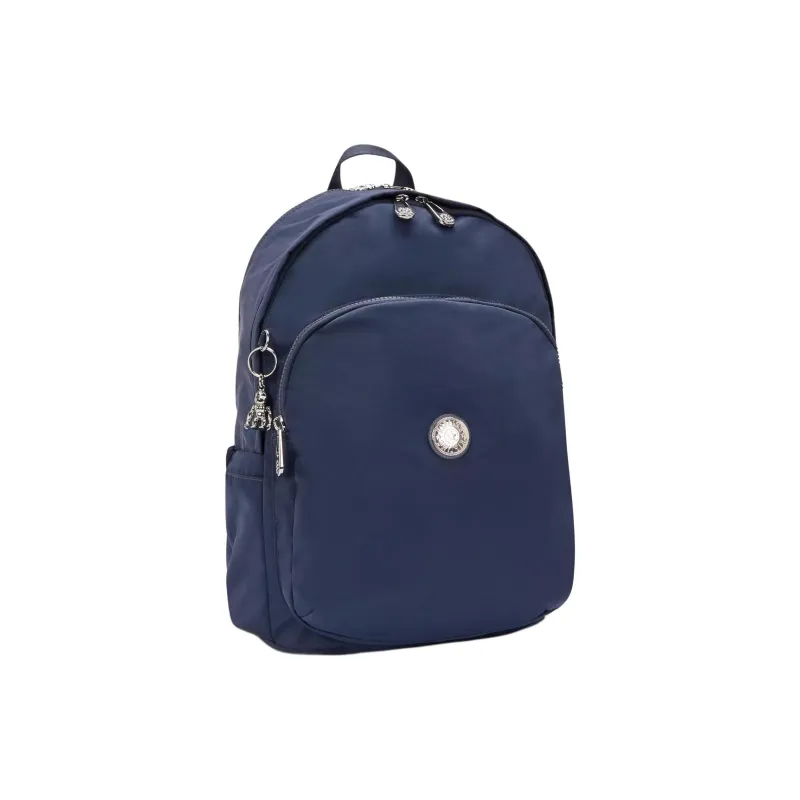 Kipling Polyamide Backpack Medium Size Women's Blue-1