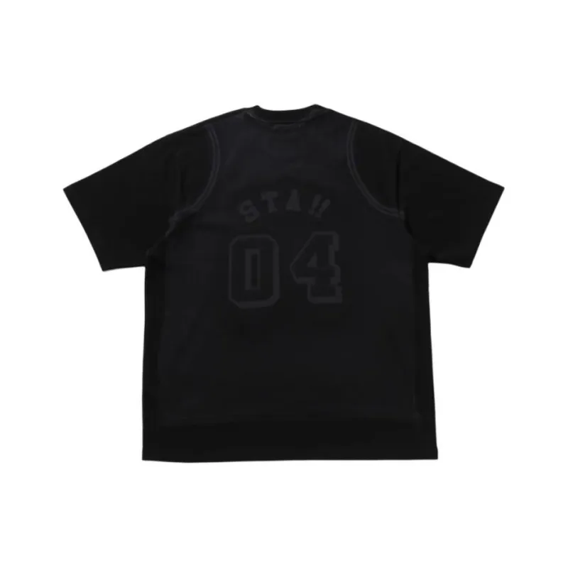 A BATHING APE Fake Print T shirt-1