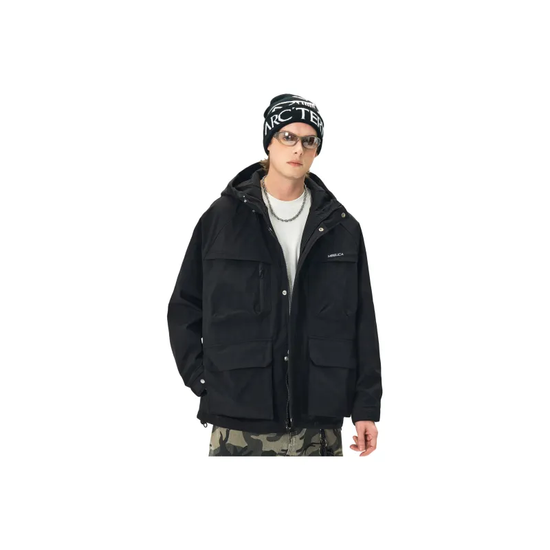 MESUCA Waterproof And Windproof Windbreaker Jacket Unisex-0