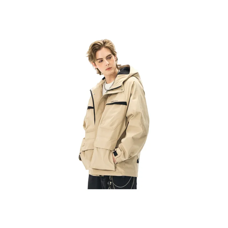 MESUCA Waterproof And Windproof Windbreaker Jacket Unisex-6