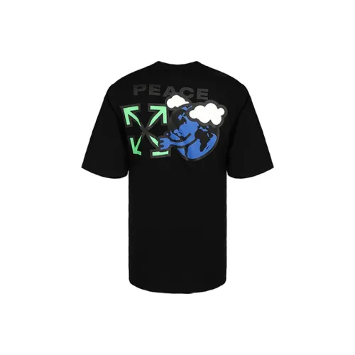 OFF WHITE SS21 T Shirt Loose Fit Men's Black