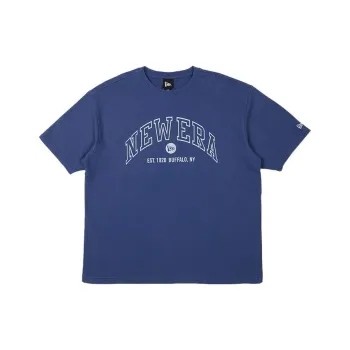 New Era T Shirts Unisex Gray Blue