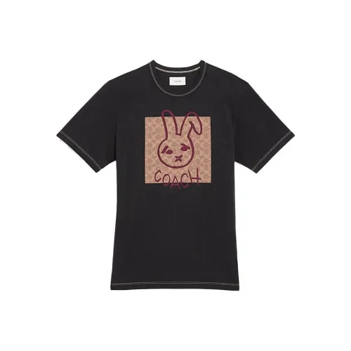 COACH T-Shirts Men Black