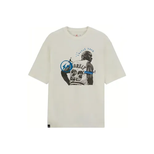 Travis Scott X JORDAN X Fragment Design T shirt