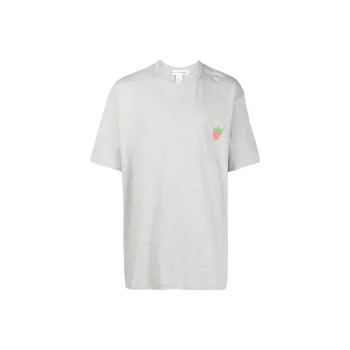 CDG Strawberry print Cotton T shirt