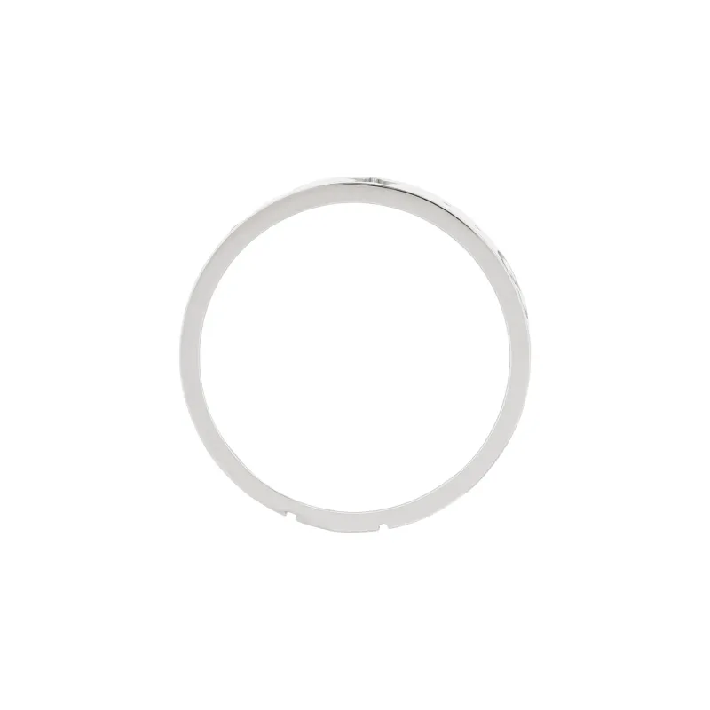 GUCCI 18K White Gold Rings Unisex-2