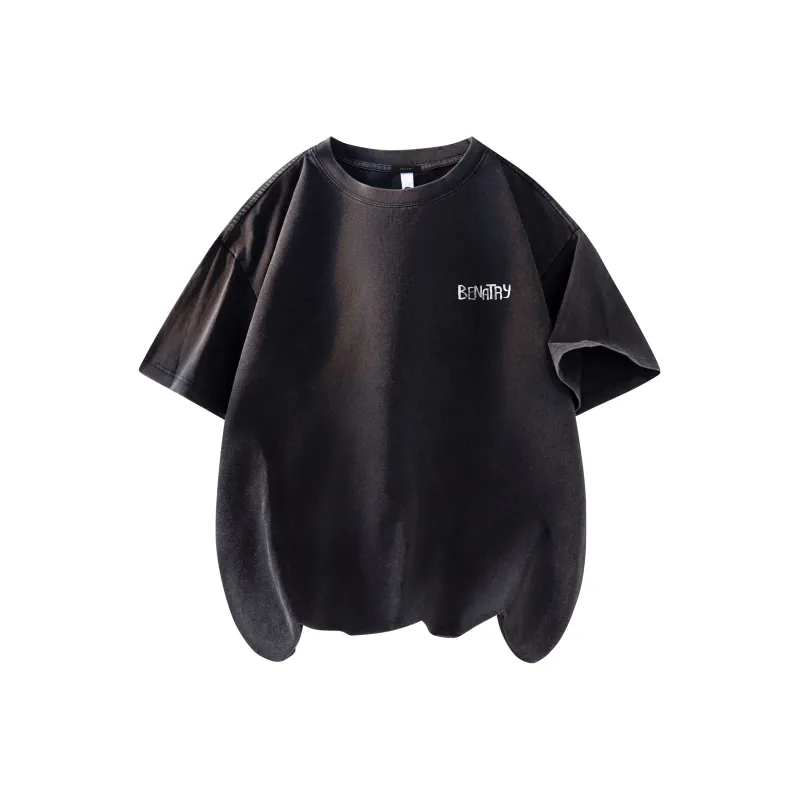 BENATRY T Shirt Unisex Black Gray Color-1