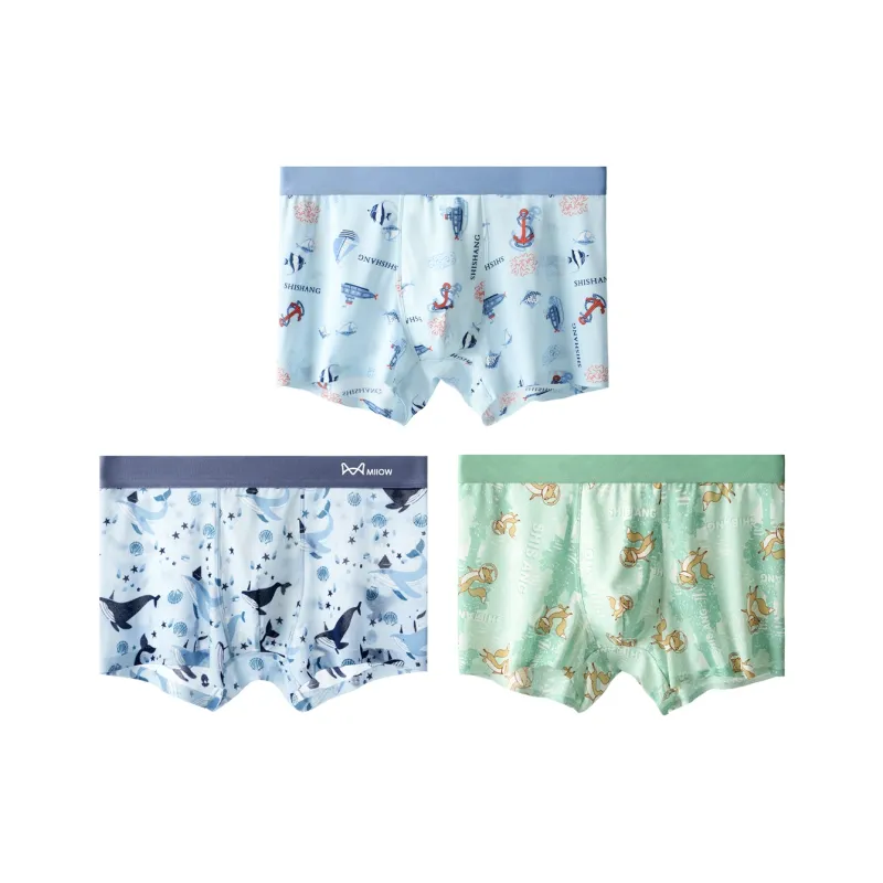 MIIOW Cool One Summer Series Underpants Men's Combo Set-12