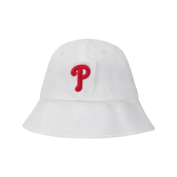 MLB Cotton Bucket Hats Unisex White