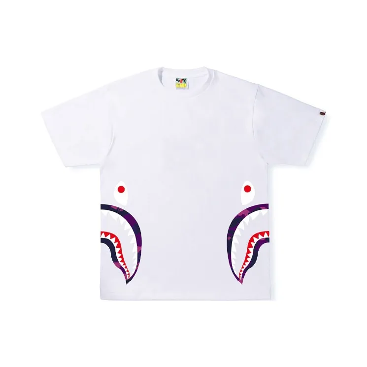 Bape Color Camo Side Shark Tee-6