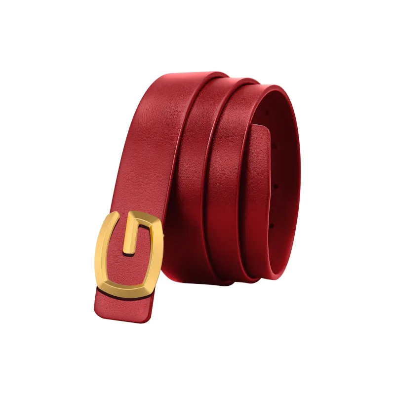 CATELLES Top Grain Cow Leather Belts Women's 3cm-1
