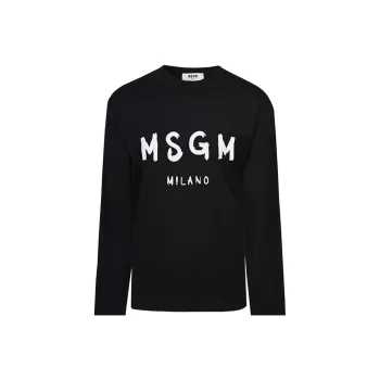 MSGM Logo-print T-shirt