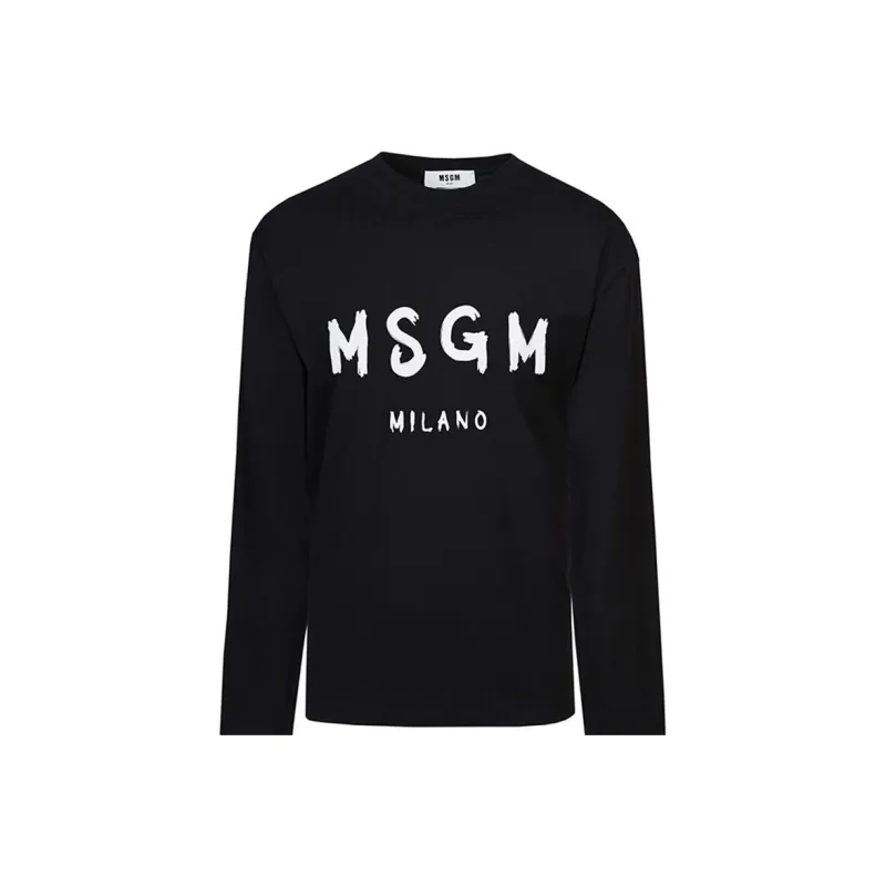 MSGM Logo-print T-shirt-0
