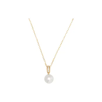 MIKIMOTO 18K Gold Necklaces Women's Gold