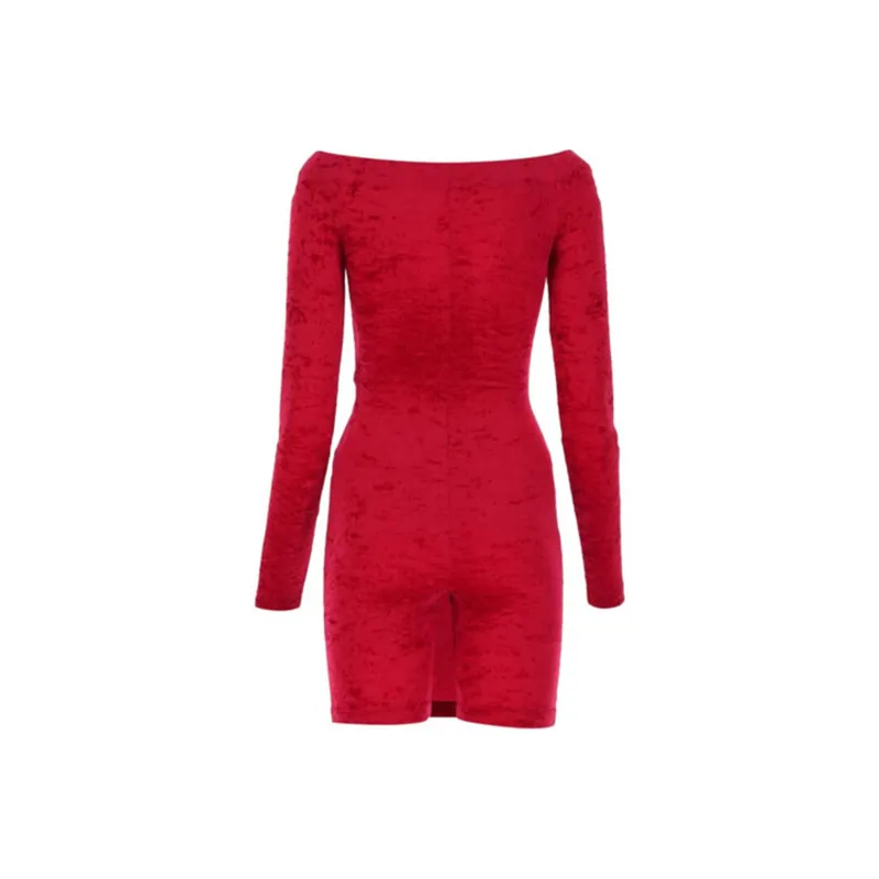 Balenciaga Cycling Mini Dress 'Garnet'-1