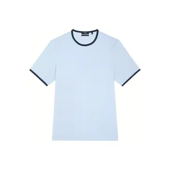THEORY T Shirts Men Sky Blue