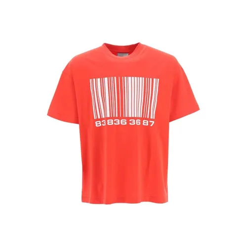 VTMNTS T-Shirts Men Red