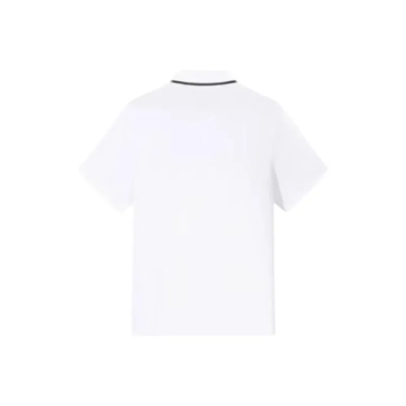 Anta Variety Training Collection Polo Shirt Men's Pure White-1