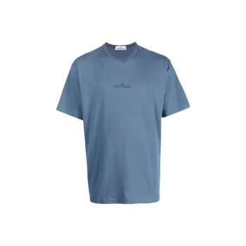 STONE ISLAND T Shirts Men Blue