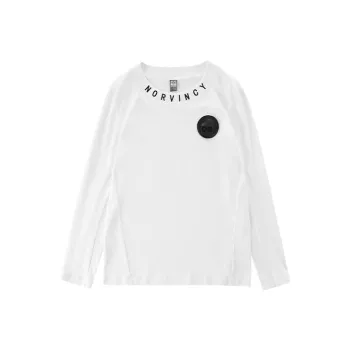 NORVINCY Comfortable And Breathable Moisture-Wicking Crew Neck Long-Sleeved T-Shirt Unisex