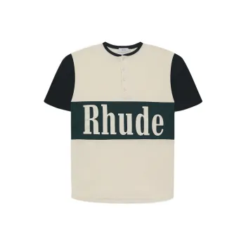 RHUDE Button Down T Shirt