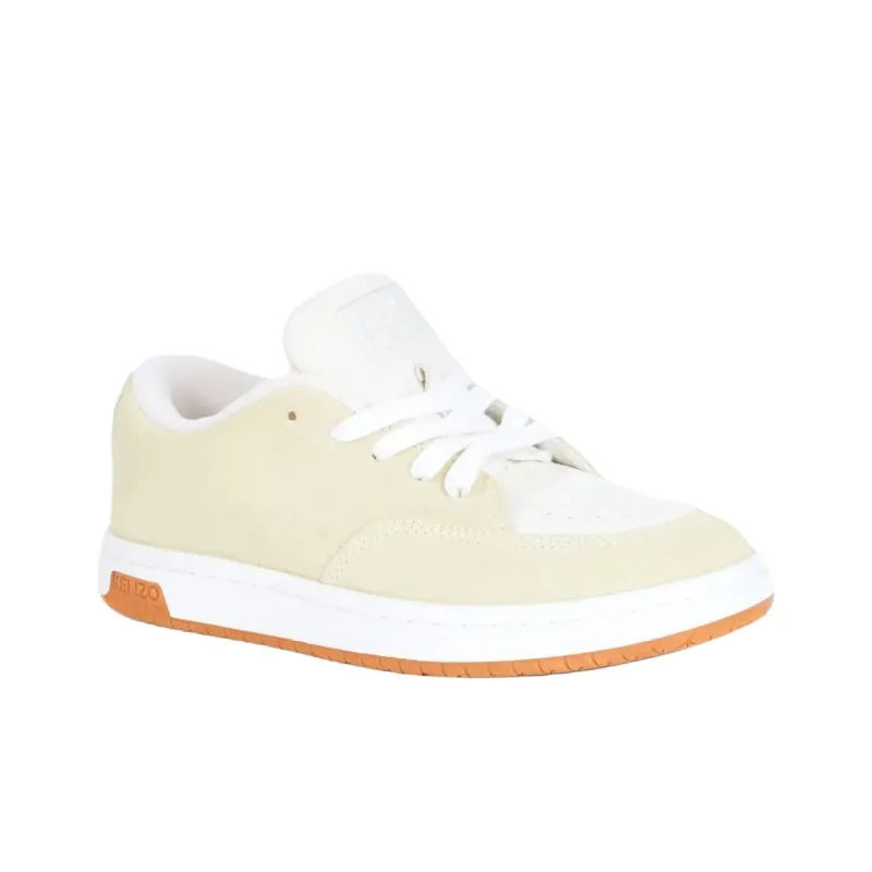 KENZO Dome Low Top Skateboard Shoes Men's Light Yellow-1