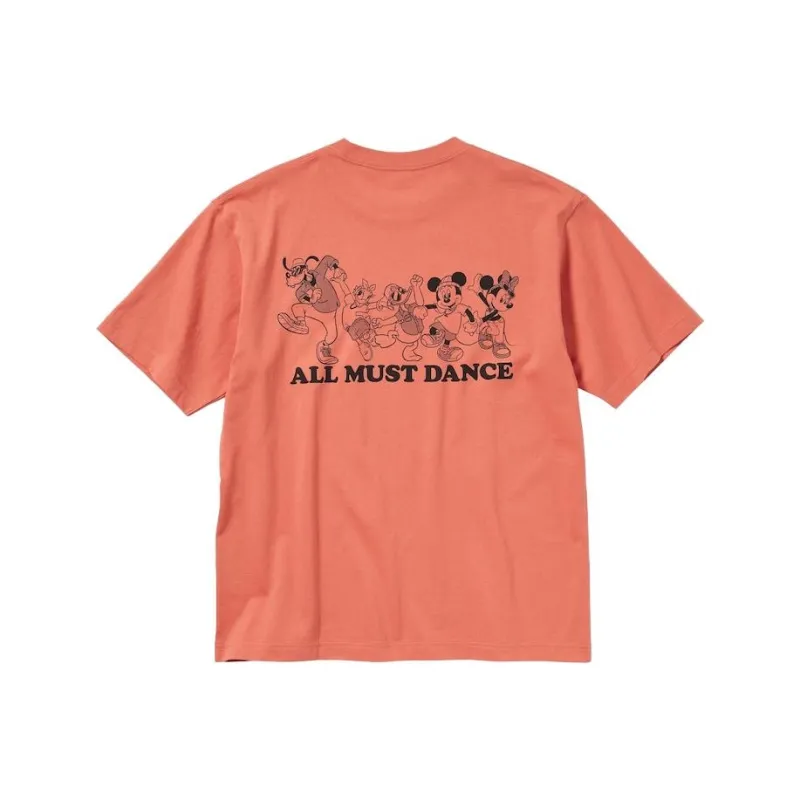 Disney X UNIQLO X Disney Co branded SS23 T Shirts Unisex Orange-0