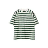 Green White Stripes