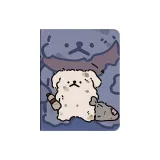 Puppy A Blue Picking Up A Bottle