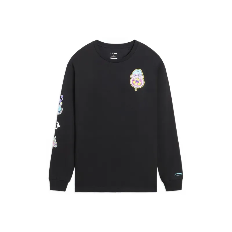 LiNing Skateboard T Shirt Men's Black-0